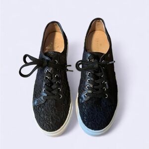 Caslon C.A.S.LO.N Black Lace Tennis Shoes Size 8